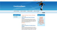 Desktop Screenshot of couriersoftware.webnode.com