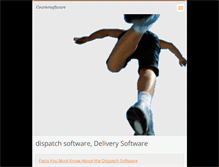Tablet Screenshot of couriersoftware.webnode.com