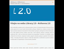 Tablet Screenshot of library20.webnode.cz