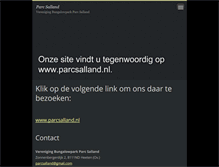 Tablet Screenshot of parcsalland.webnode.com