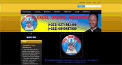 Desktop Screenshot of excelprayersupport.webnode.com