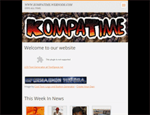 Tablet Screenshot of kompatime.webnode.com