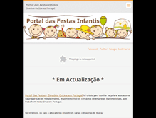 Tablet Screenshot of portaldasfestas.webnode.pt