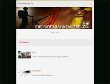 Tablet Screenshot of clubeguardioesdafe.webnode.com.br
