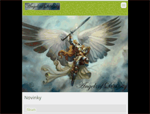 Tablet Screenshot of angelsofdivinity.webnode.sk