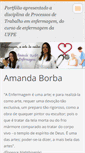 Mobile Screenshot of amandaborba.webnode.com.br