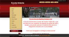 Desktop Screenshot of escolaantonia.webnode.com.br