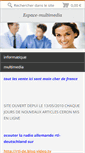 Mobile Screenshot of espace-multimedia.webnode.fr