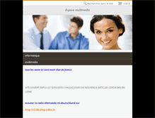 Tablet Screenshot of espace-multimedia.webnode.fr