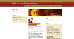 Desktop Screenshot of fruitfulvineministries.webnode.com