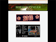 Tablet Screenshot of horskytymian.webnode.cz
