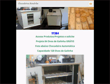 Tablet Screenshot of chocadeiras.webnode.com