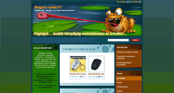 Desktop Screenshot of bogarasok.webnode.hu