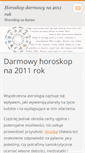 Mobile Screenshot of horoskopdarmowy.webnode.com