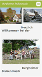 Mobile Screenshot of burgheimer-stubenmusik.webnode.com