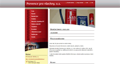 Desktop Screenshot of prevenceprovsechny.webnode.cz