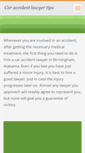 Mobile Screenshot of caraccidentlawyeral.webnode.com