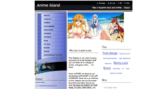 Desktop Screenshot of animeisland.webnode.com