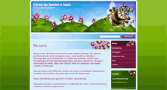 Desktop Screenshot of cursodebanhoetosa.webnode.com.br