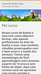 Mobile Screenshot of cursodebanhoetosa.webnode.com.br