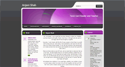 Desktop Screenshot of anjanishahtarotreader.webnode.com