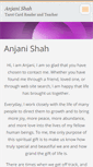 Mobile Screenshot of anjanishahtarotreader.webnode.com