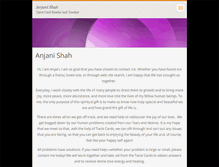 Tablet Screenshot of anjanishahtarotreader.webnode.com