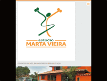 Tablet Screenshot of estudiomartavieira.webnode.com.br