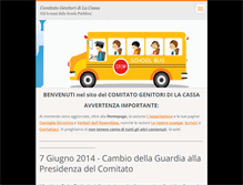 Tablet Screenshot of comitatogenitorilacassa.webnode.it