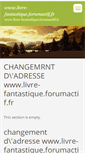Mobile Screenshot of infosfantastiques.webnode.com
