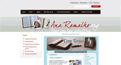Desktop Screenshot of anaramalho.webnode.com.pt