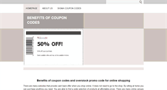 Desktop Screenshot of benefits-of-coupon-codes.webnode.in