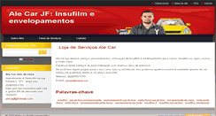 Desktop Screenshot of alecar.webnode.com.br