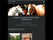 Tablet Screenshot of painthorse.webnode.sk
