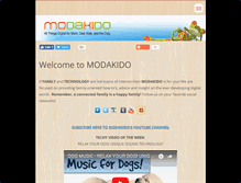 Tablet Screenshot of modakido.webnode.com