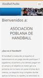 Mobile Screenshot of handball-puebla.webnode.es