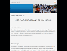 Tablet Screenshot of handball-puebla.webnode.es