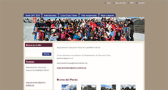 Desktop Screenshot of edufisigd20102011.webnode.es