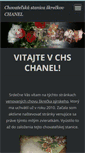 Mobile Screenshot of chs-chanel.webnode.sk