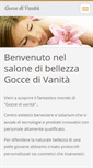 Mobile Screenshot of goccedivanita.webnode.it