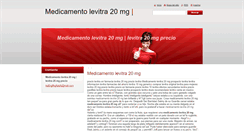 Desktop Screenshot of medicamentlevitra20mg.webnode.es