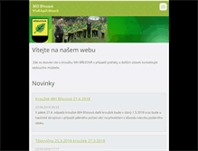 Tablet Screenshot of mhbrezova.webnode.cz