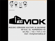 Tablet Screenshot of mokglowno.webnode.com