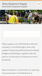 Mobile Screenshot of klaassupply.webnode.com