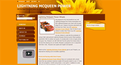 Desktop Screenshot of lightningmcqueenpowerwheels.webnode.com