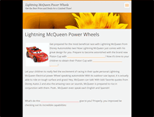 Tablet Screenshot of lightningmcqueenpowerwheels.webnode.com
