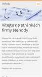 Mobile Screenshot of nehody.webnode.cz