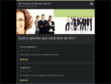 Tablet Screenshot of ies-tc.webnode.com.br