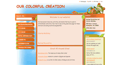 Desktop Screenshot of ourcolorfulcreation.webnode.com