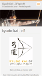 Mobile Screenshot of kyudokai-df.webnode.com.br